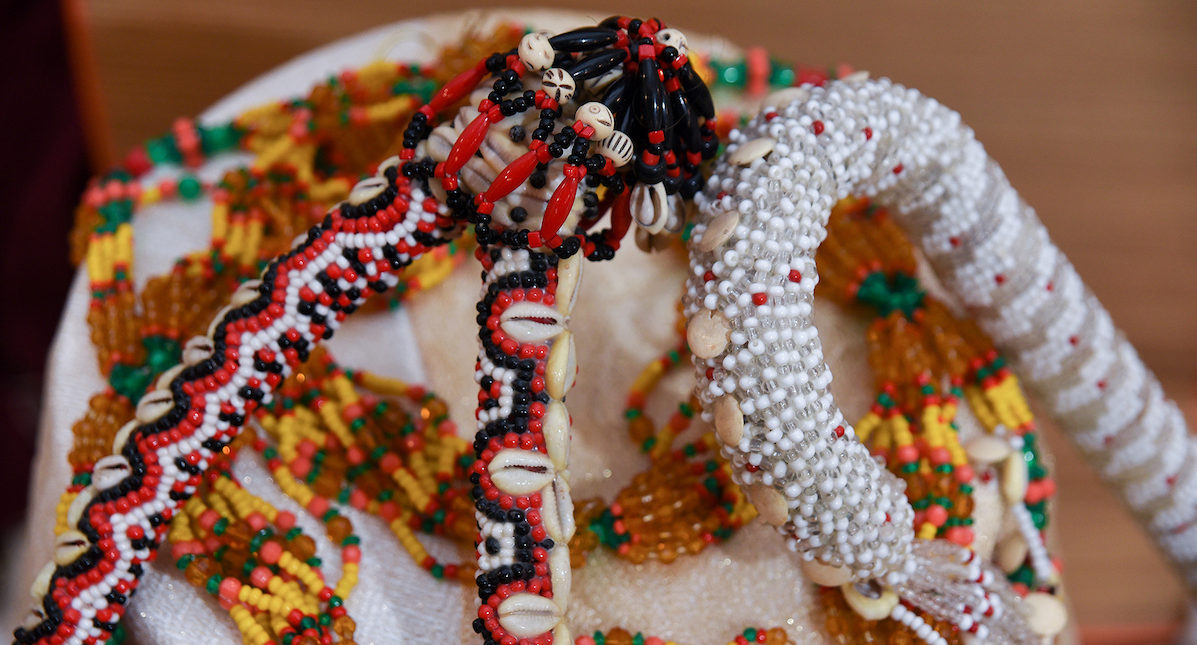 Orisha beadwork