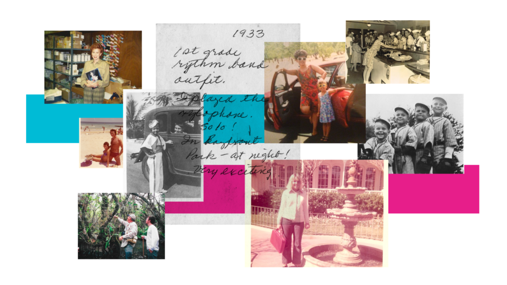 picture collage of individuals and families related to the miami stories