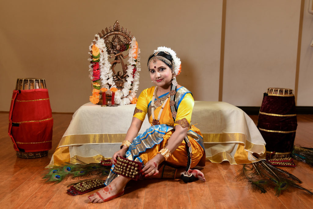 woman dressed in traditional clothing
