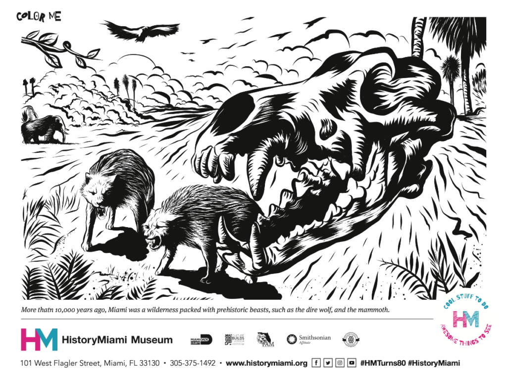 drawing of dinosaur